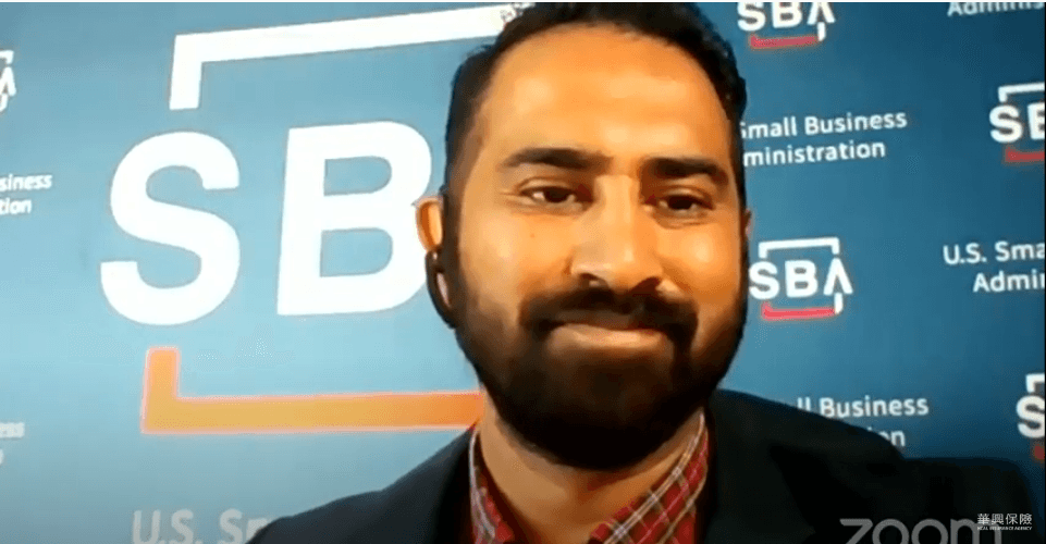 Ben Raju, Los Angeles District Director of the U.S. Small Business Administration, speaks at KCAL's tax security webinar
