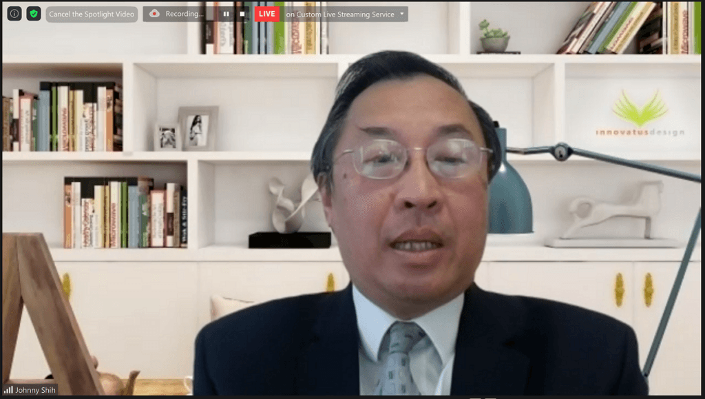 北美华人会计师协会前会长施启祥在华兴保险税务安全线上讲座发言