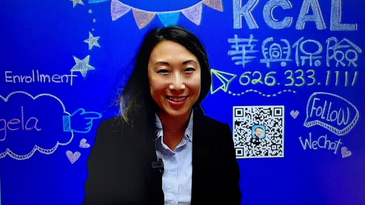 华兴保险首席战略官张洛萱在2021加州全保线上媒体发布会上发言