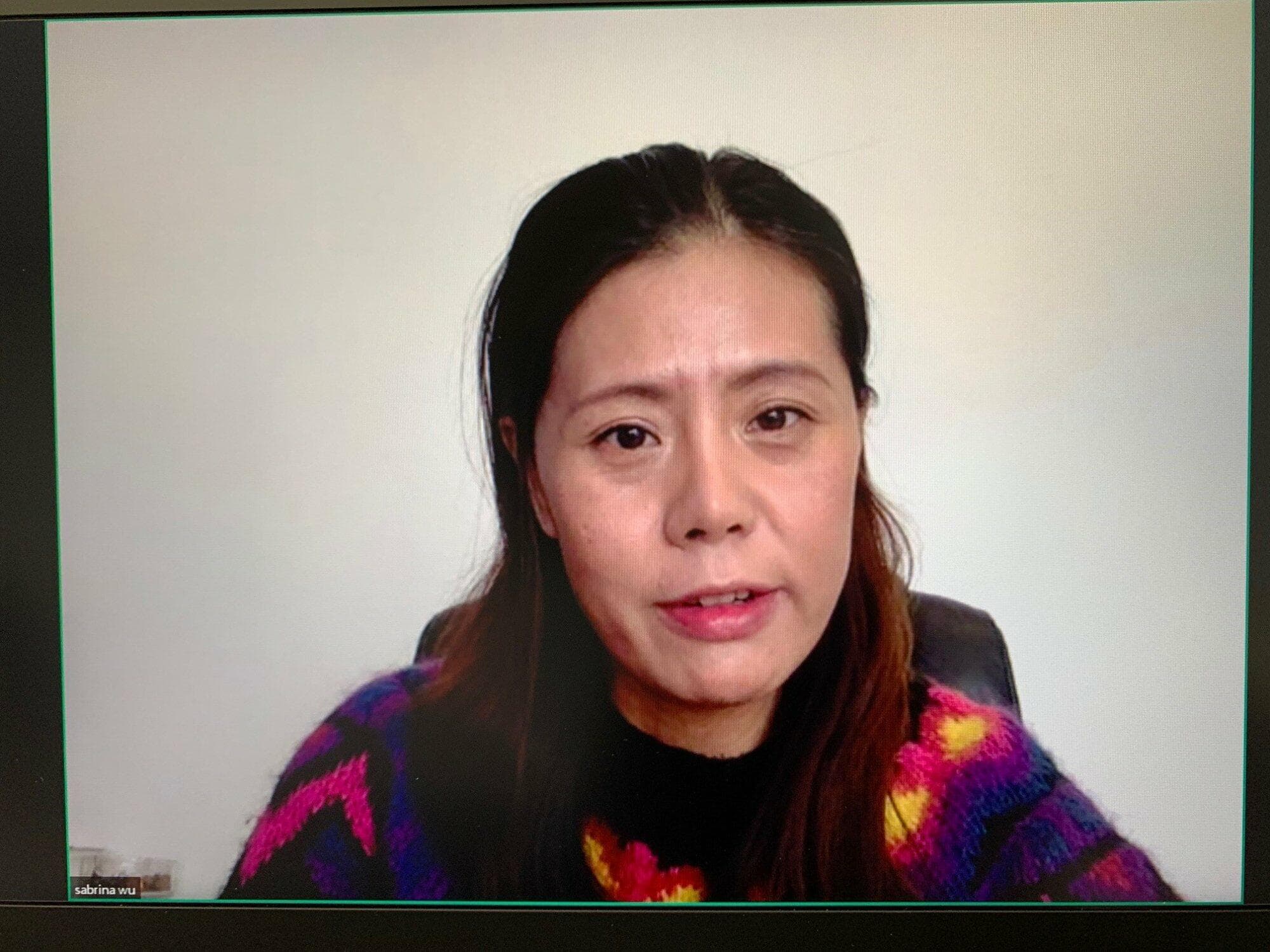 加州全保用户Sabrina Wu在线上媒体发布会分享亲身经验